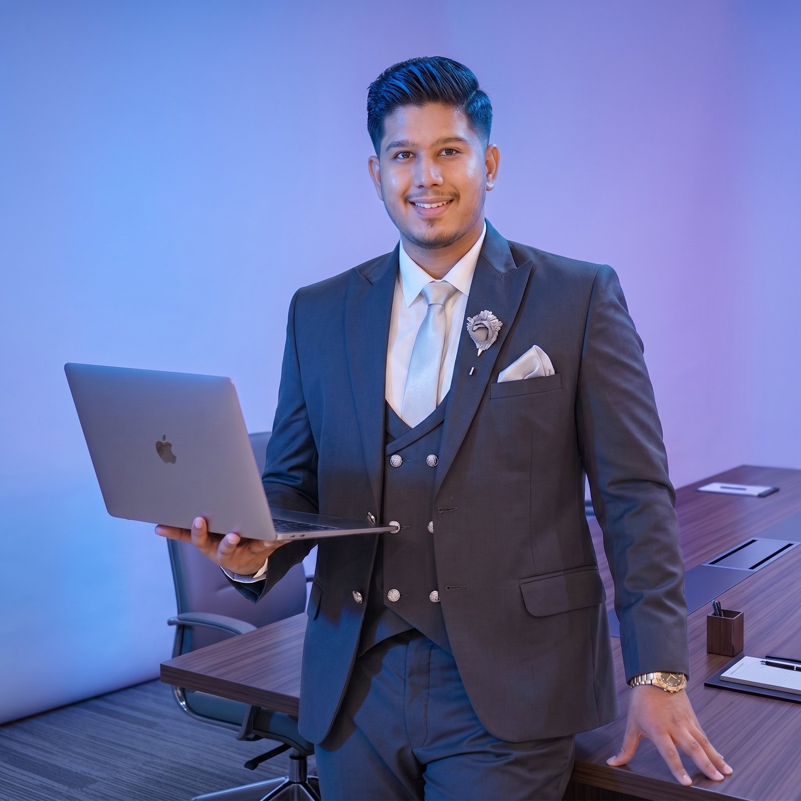 Basit Khan Portfolio Portrait Avatar